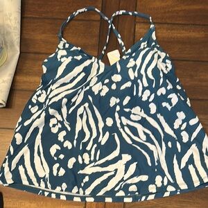 NWT ANNE COLE tankini top